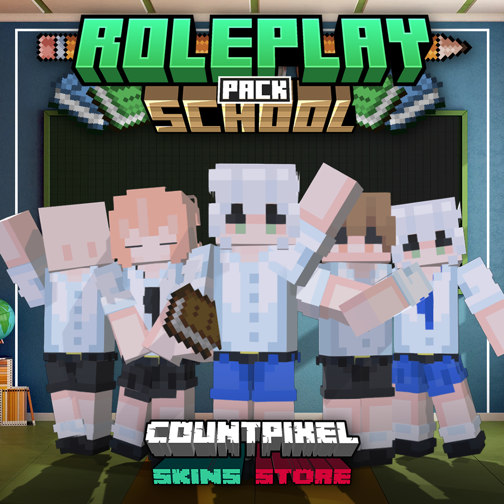 Roleplay School Skin Pack